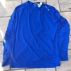 XXXL Sports performance long sleeve fitness shirt